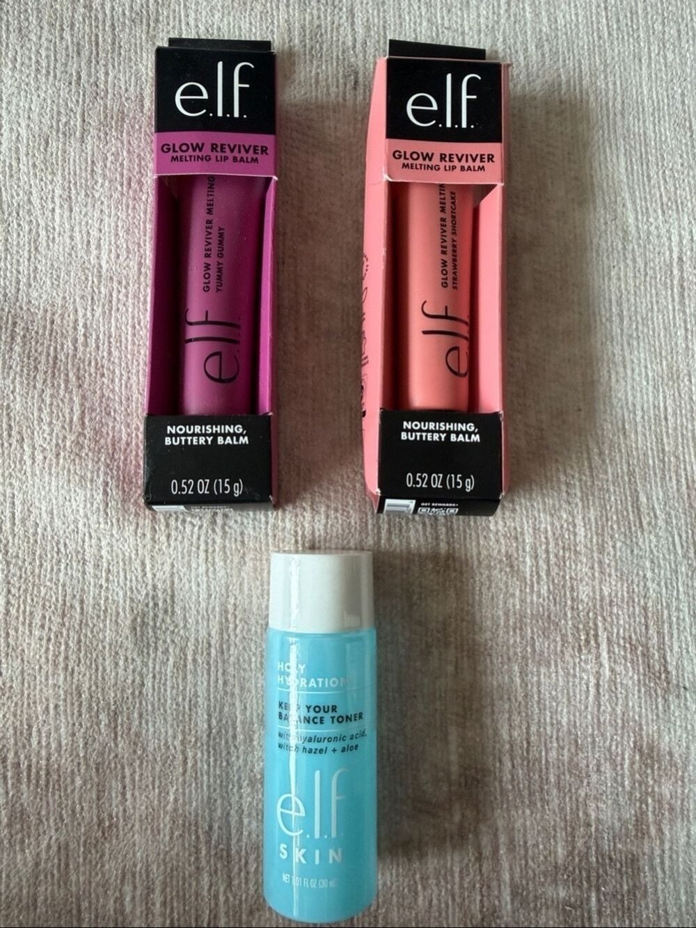 e.l.f. Glow Reviver Melting Lip Balm 2 Mini Toner